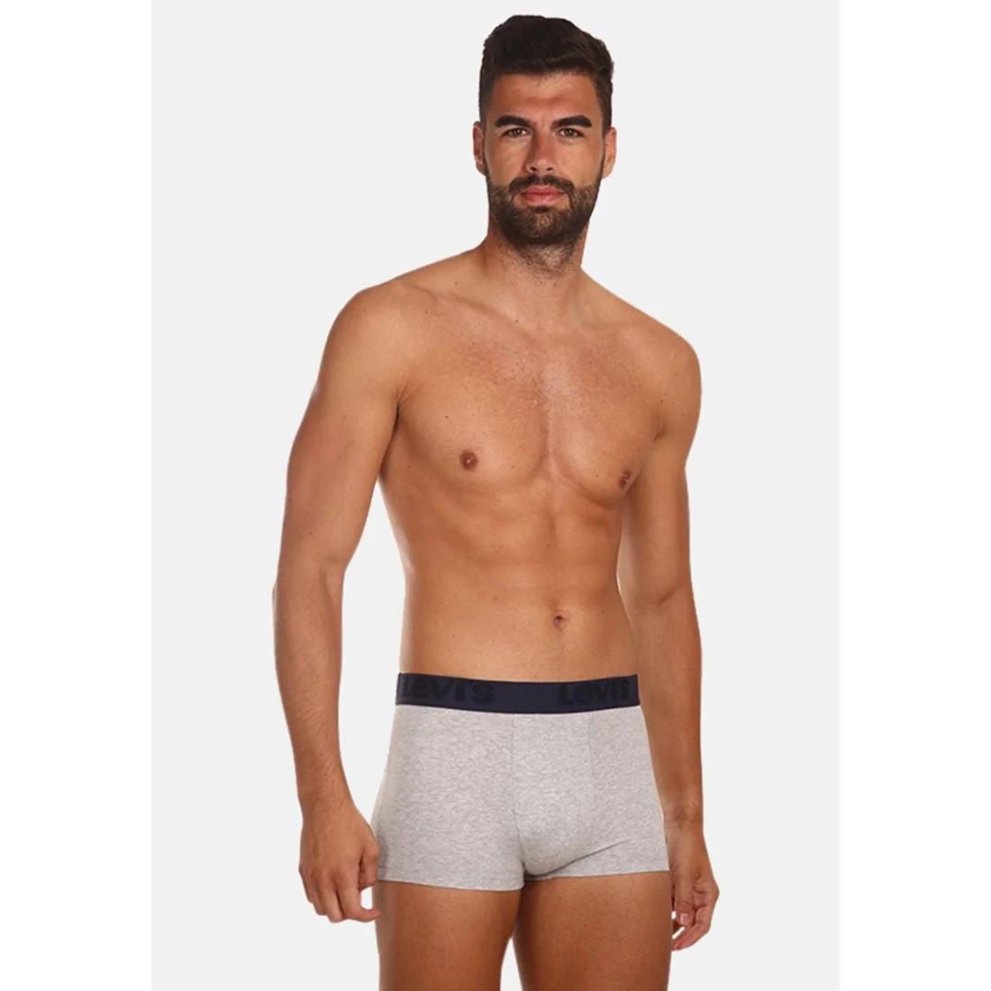 Levis 3PACK pánské boxerky šedé (905042001 015) M 