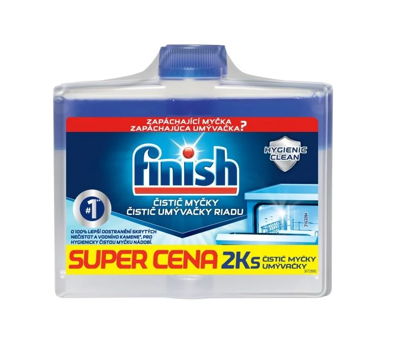 Finish Čistič myčky 2x250 ml