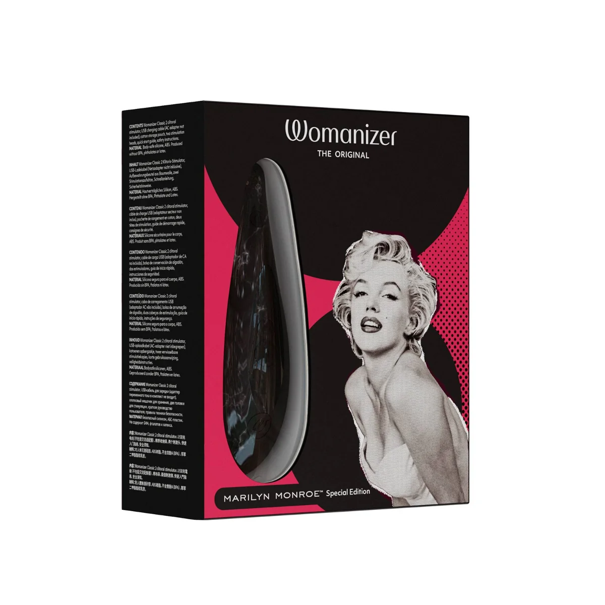 Womanizer Marilyn Monroe black marble 