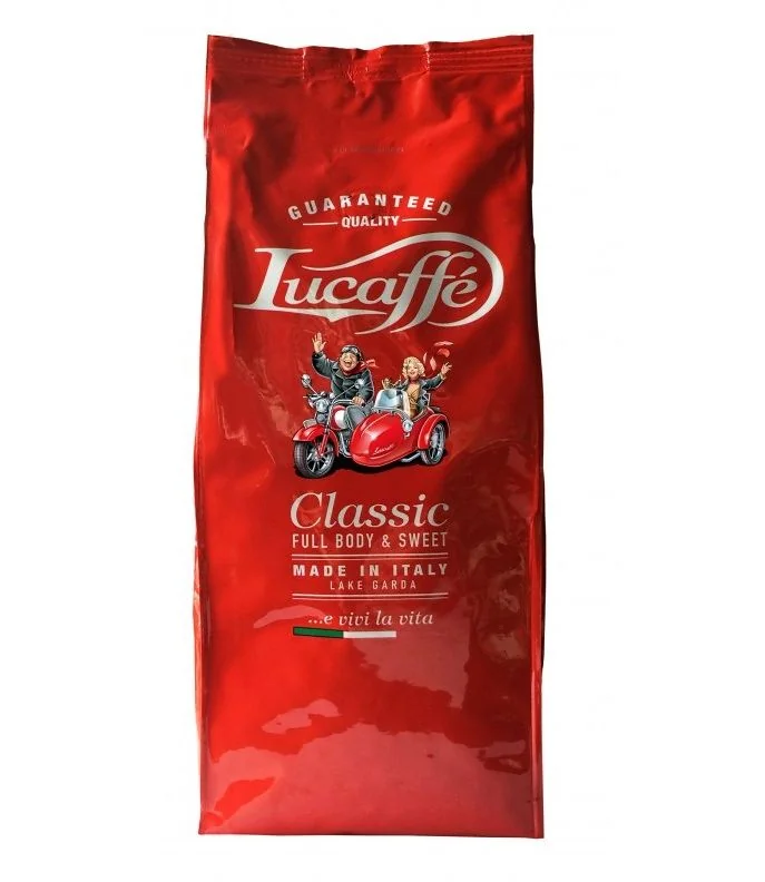 Lucaffé Classic 80% Arabica 20% Robusta zrnková káva 1000 g