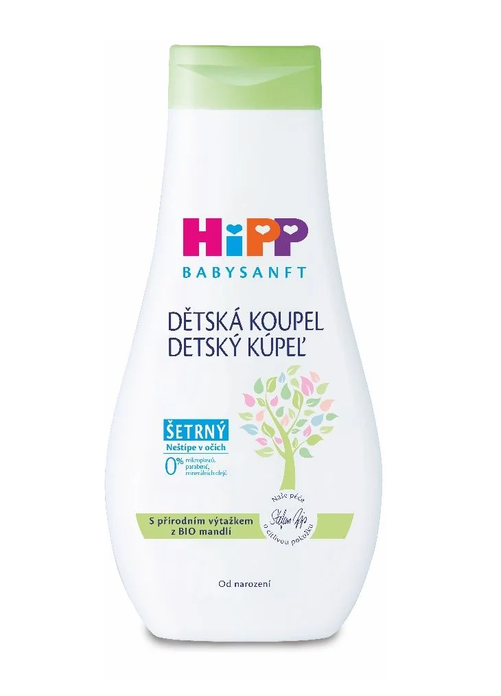 Hipp Babysanft Dětská koupel 350 ml