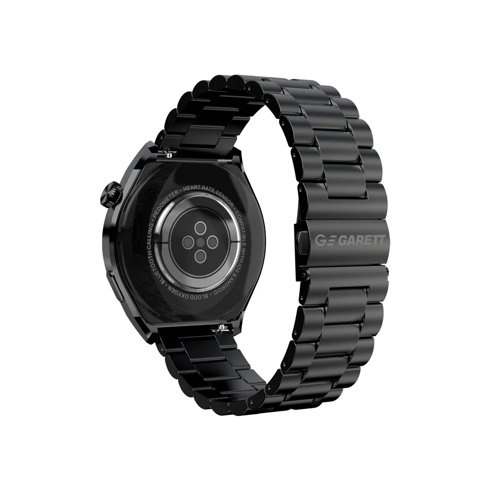 Garett Smartwatch V12 smart hodinky Black Steel