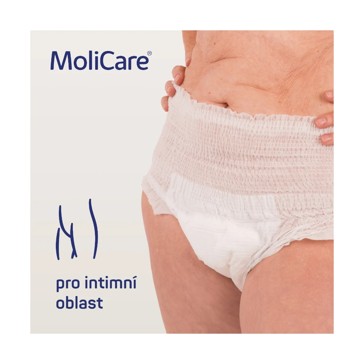 MoliCare Skin Vlhké čisticí ubrousky 50 ks