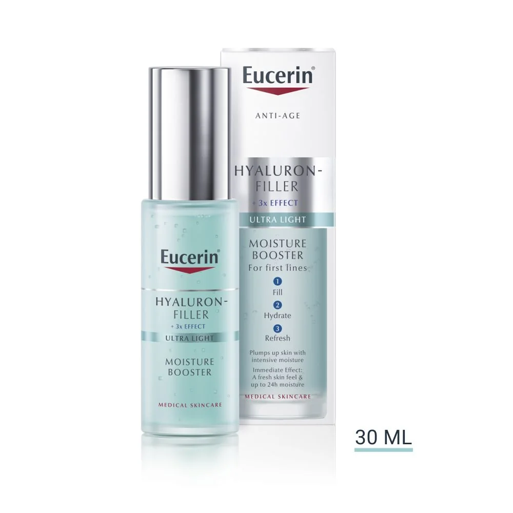 Eucerin Hyaluron-Filler + 3x Effect hydratační booster proti vráskám 30 ml