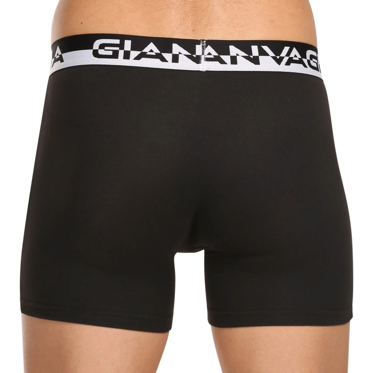 Gianvaglia 10PACK pánské boxerky černé (GVG-5012) M 