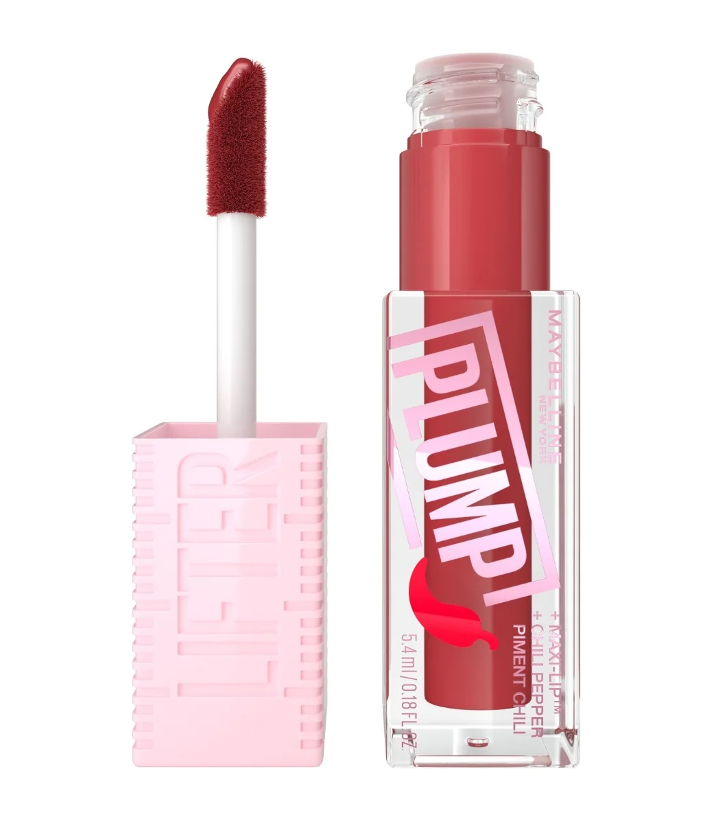 Maybelline Lifter Plump odstín 006 Hot Chili lesk na rty 5,4 ml