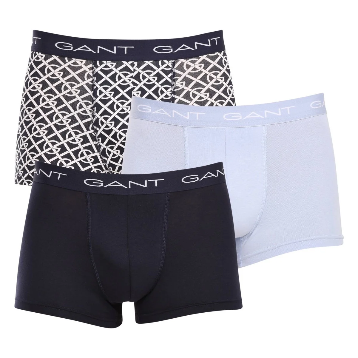 GANT 3PACK pánské boxerky vícebarevné (902333013-433) M 