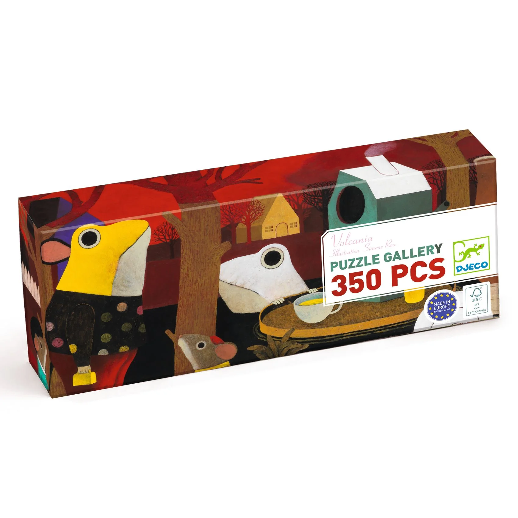 Djeco Puzzle Volcania - 350 pcs