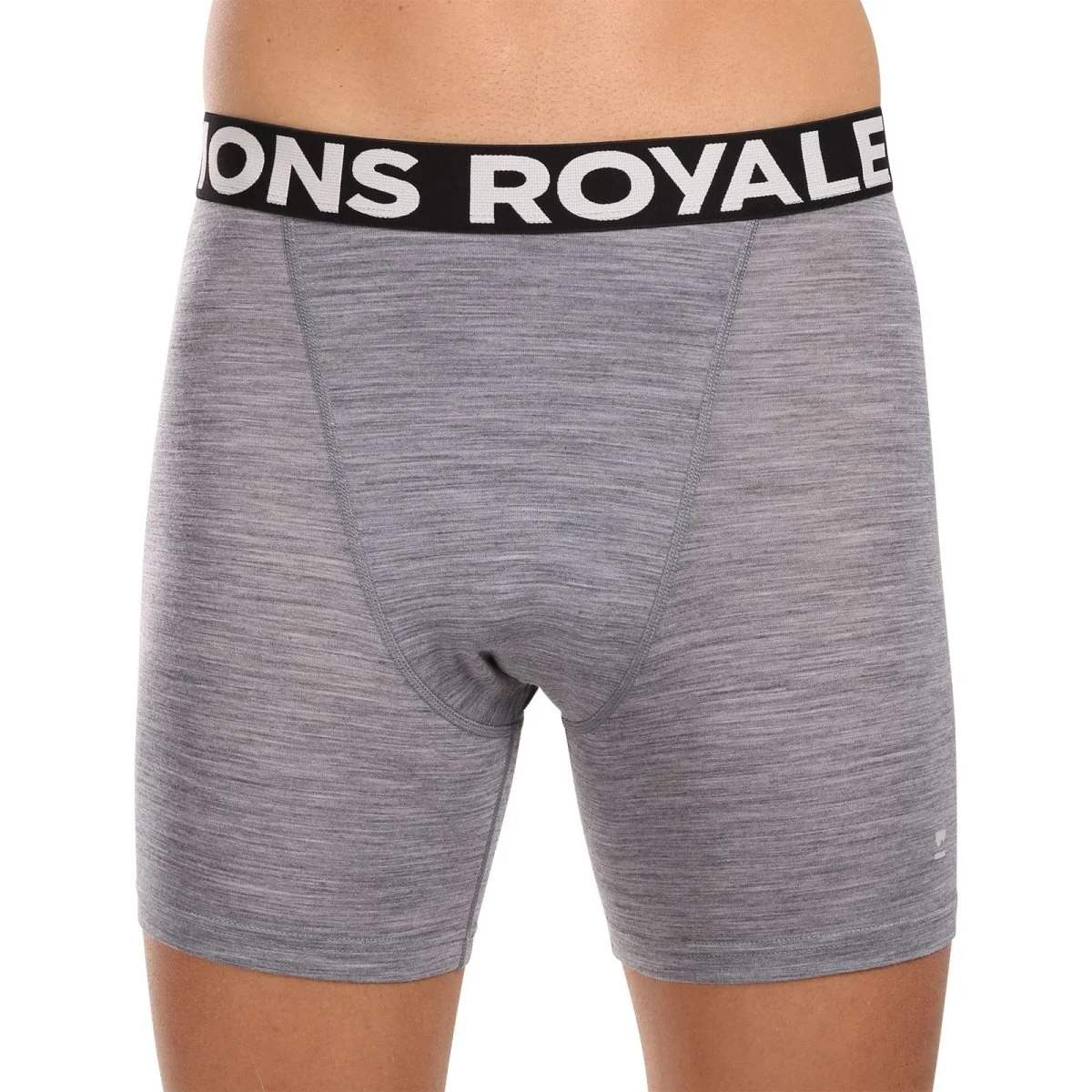 Mons Royale Pánské boxerky merino šedé (100088-2169-710) XL 