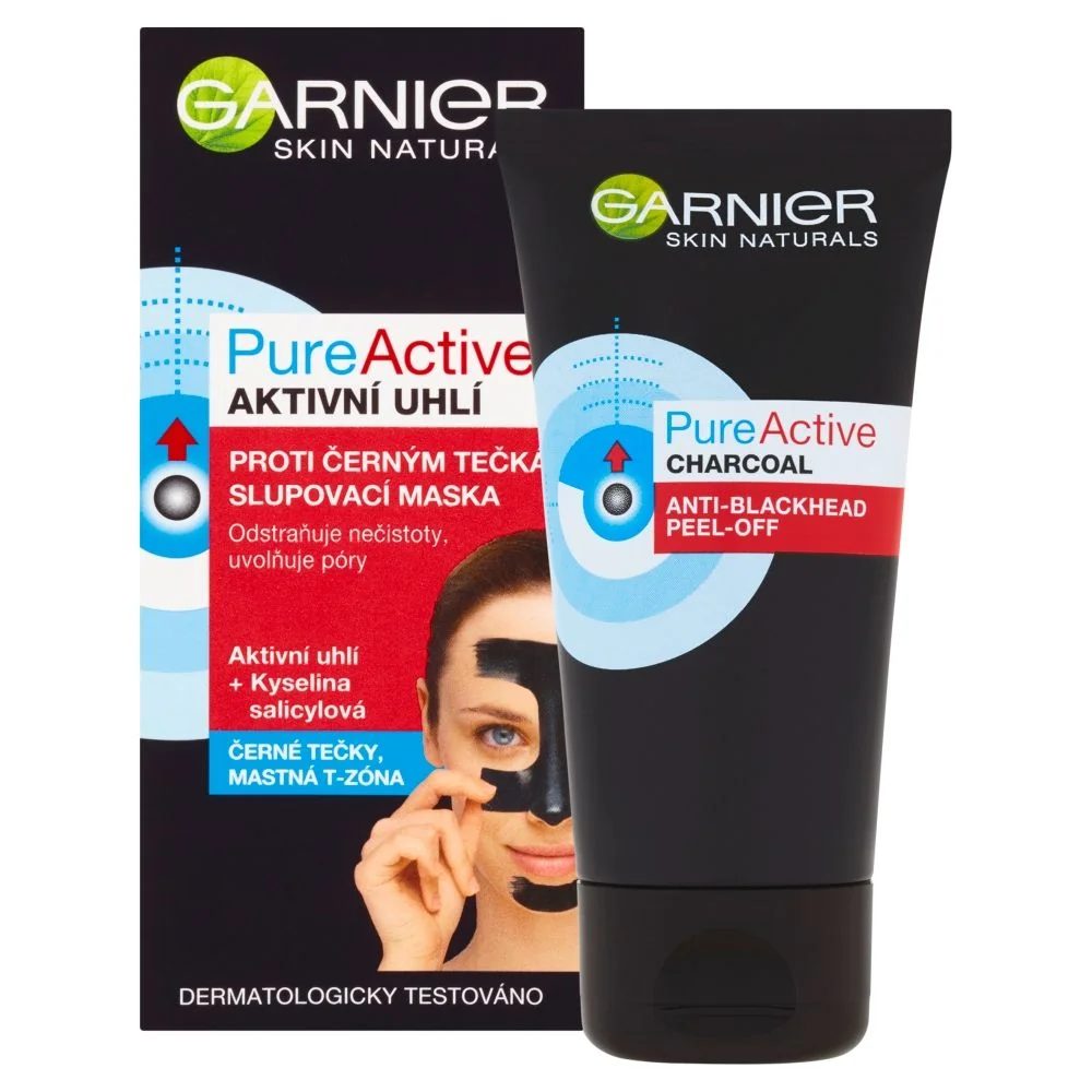 Garnier Skin Naturals PureActive slupovací maska proti černým tečkám 50 ml