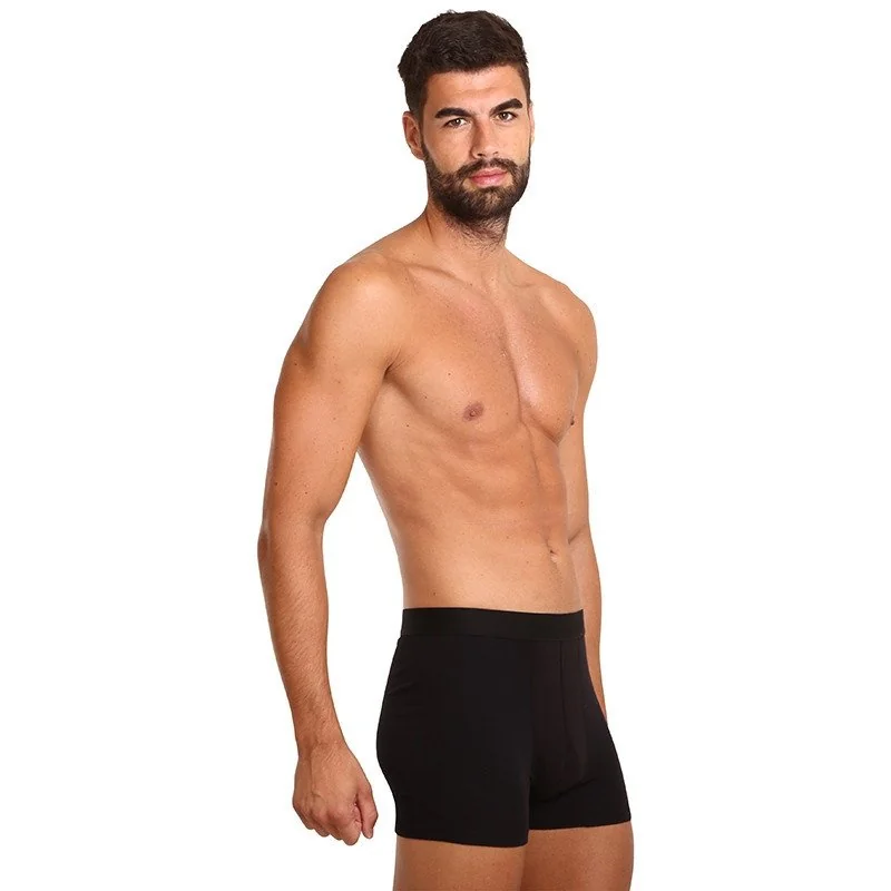 Nedeto 5PACK pánské boxerky černé (5NB001) M 