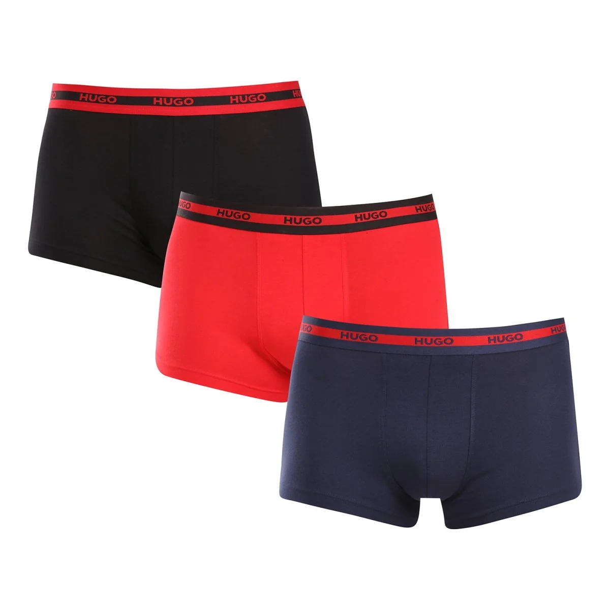 HUGO 3PACK pánské boxerky vícebarevné (50517883 960) L