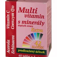 Medpharma Multivitamín s minerály + extra C