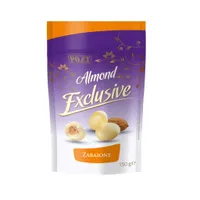 POEX Almond Exclusive Mandle v bílé čokoládě s vaječným likérem