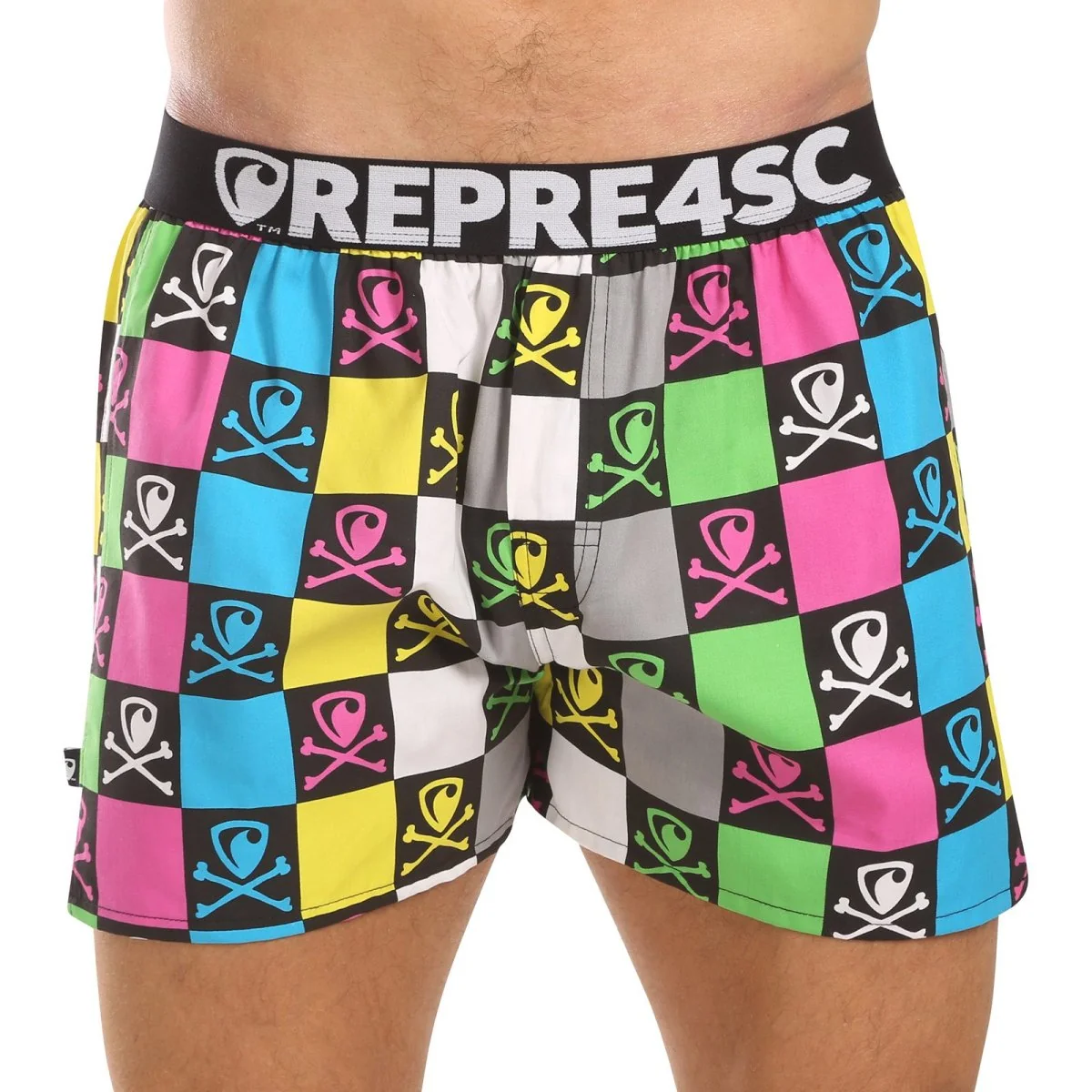 Represent Pánské trenky exclusive Mike Bones Monoscope (R4M-BOX-0718) XXL 