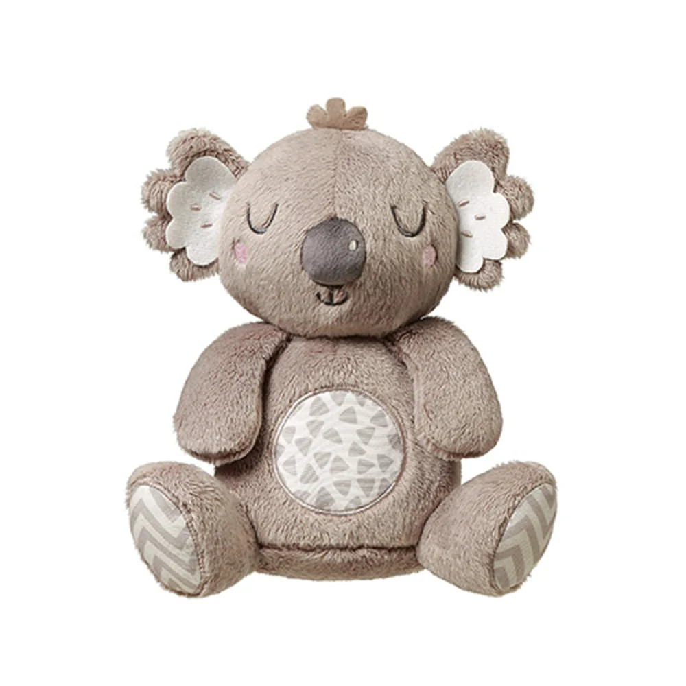 Babyono Plyšová hračka s chrastítkem Koala Coco, šedá 