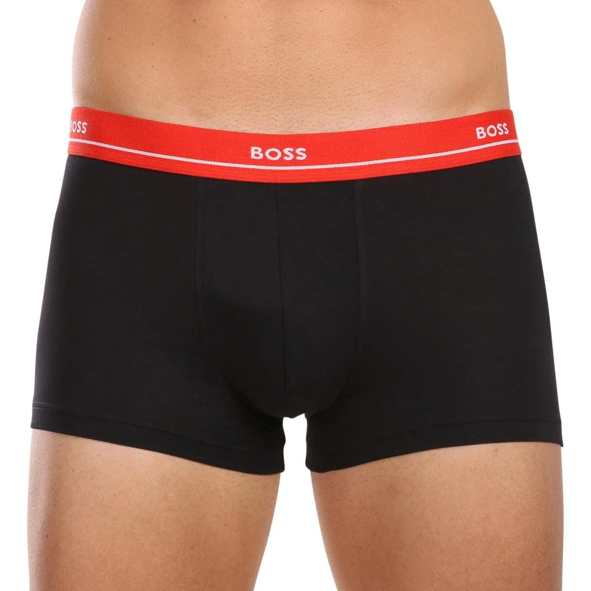 BOSS 5PACK pánské boxerky černé (50489616 999) M 