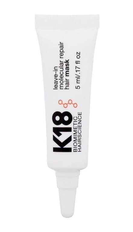 K18 Molecular Leave In Repair Mask bezoplachová vlasová maska 5 ml