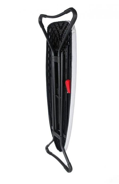 Rolser K-Surf Black Tube žehlicí prkno 130x37 cm stříbrné