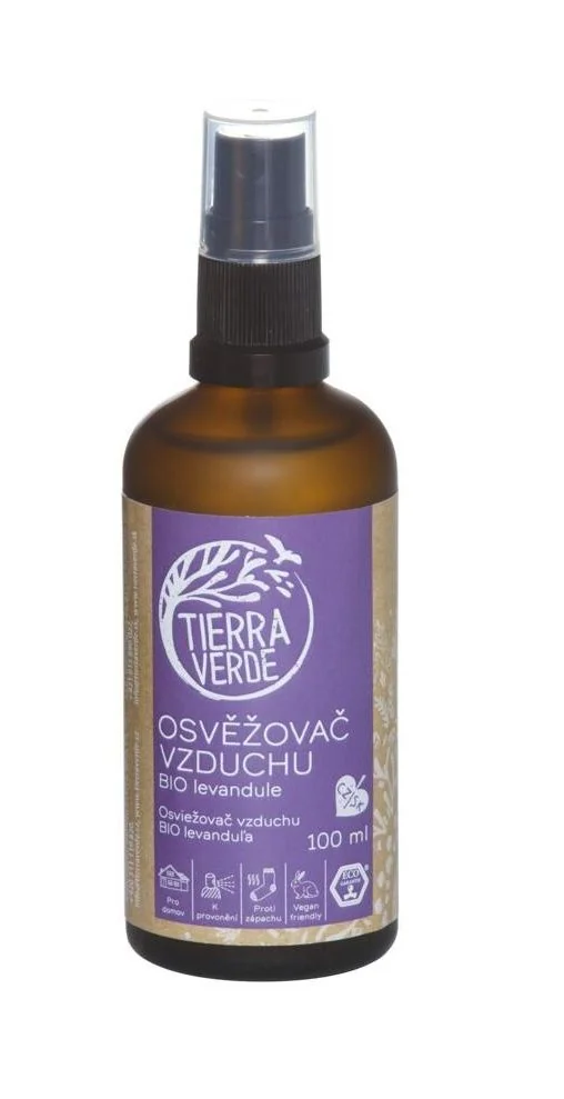 Tierra Verde Osvěžovač vzduchu BIO levandule 100 ml