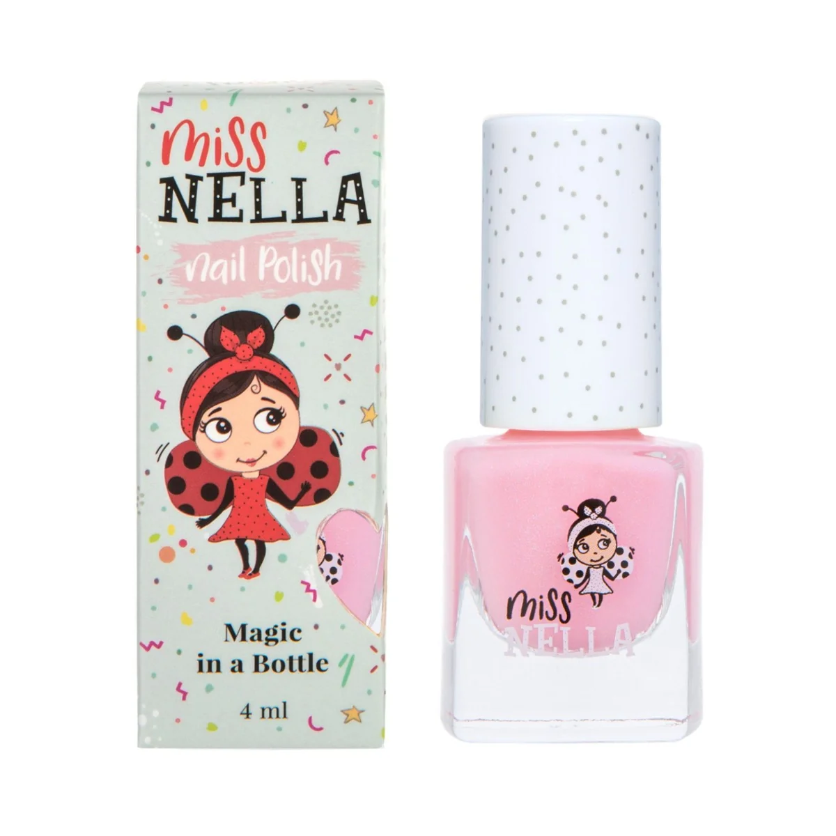 Miss Nella Dětský lak na nehty Cheeky Bunny 4 ml