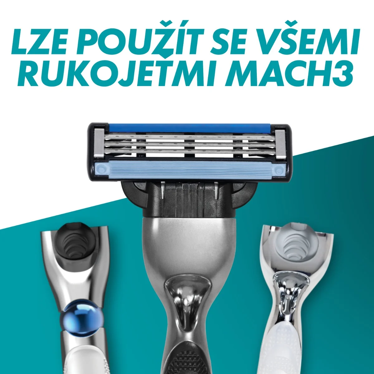 Gillette Mach3 náhradní hlavice 16 ks