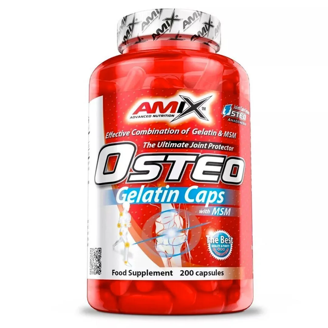 Amix Nutrition Osteo Gelatin + MSM - 400 kapslí