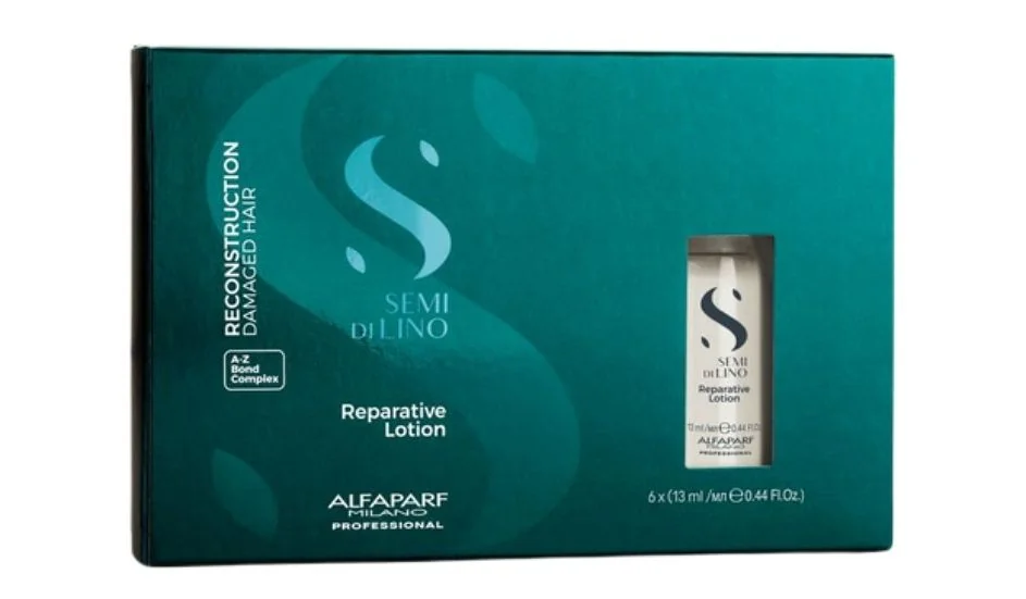 Alfaparf Milano Semi di Lino Reconstruction Reparative Lotion rekonstrukční péče 6x13 ml