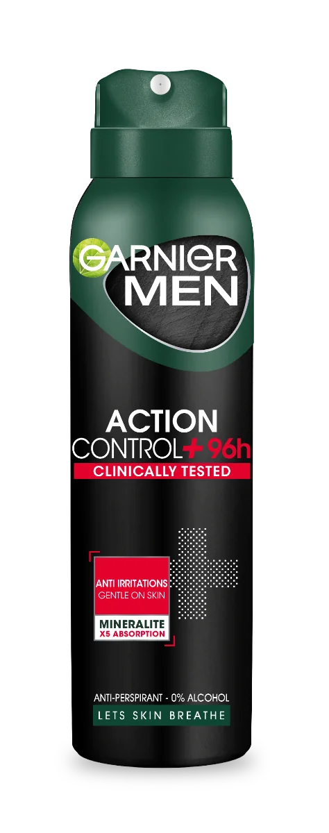 Garnier Men Mineral Action Control antiperspirant pro muže sprej 150 ml