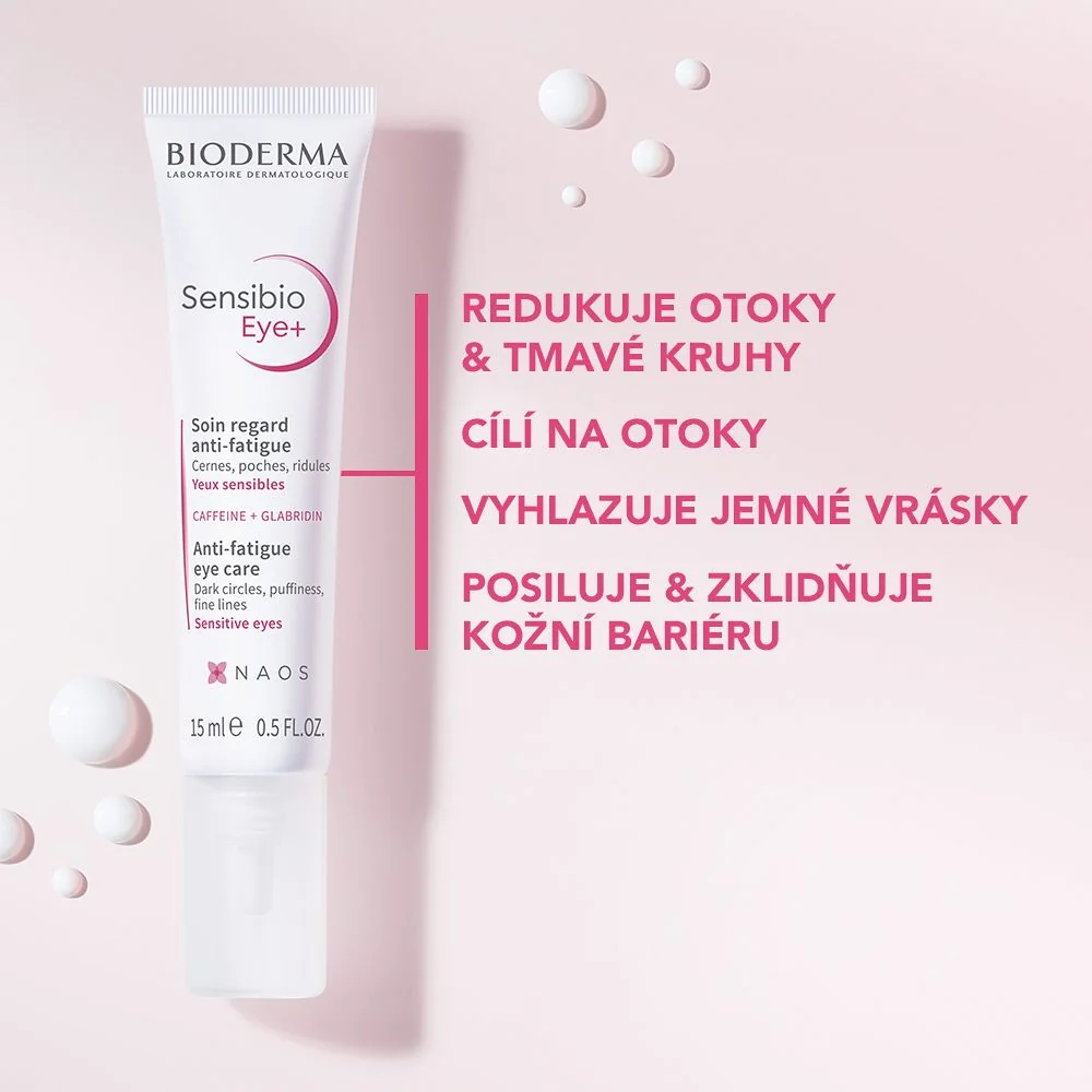 BIODERMA Sensibio Eye+ oční gel-krém 15 ml