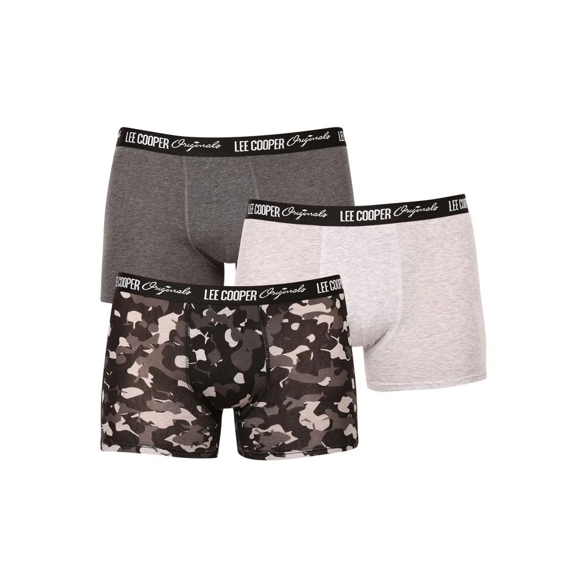 Lee Cooper 3PACK pánské boxerky vícebarevné (LCUBOX3P1-1946709) M