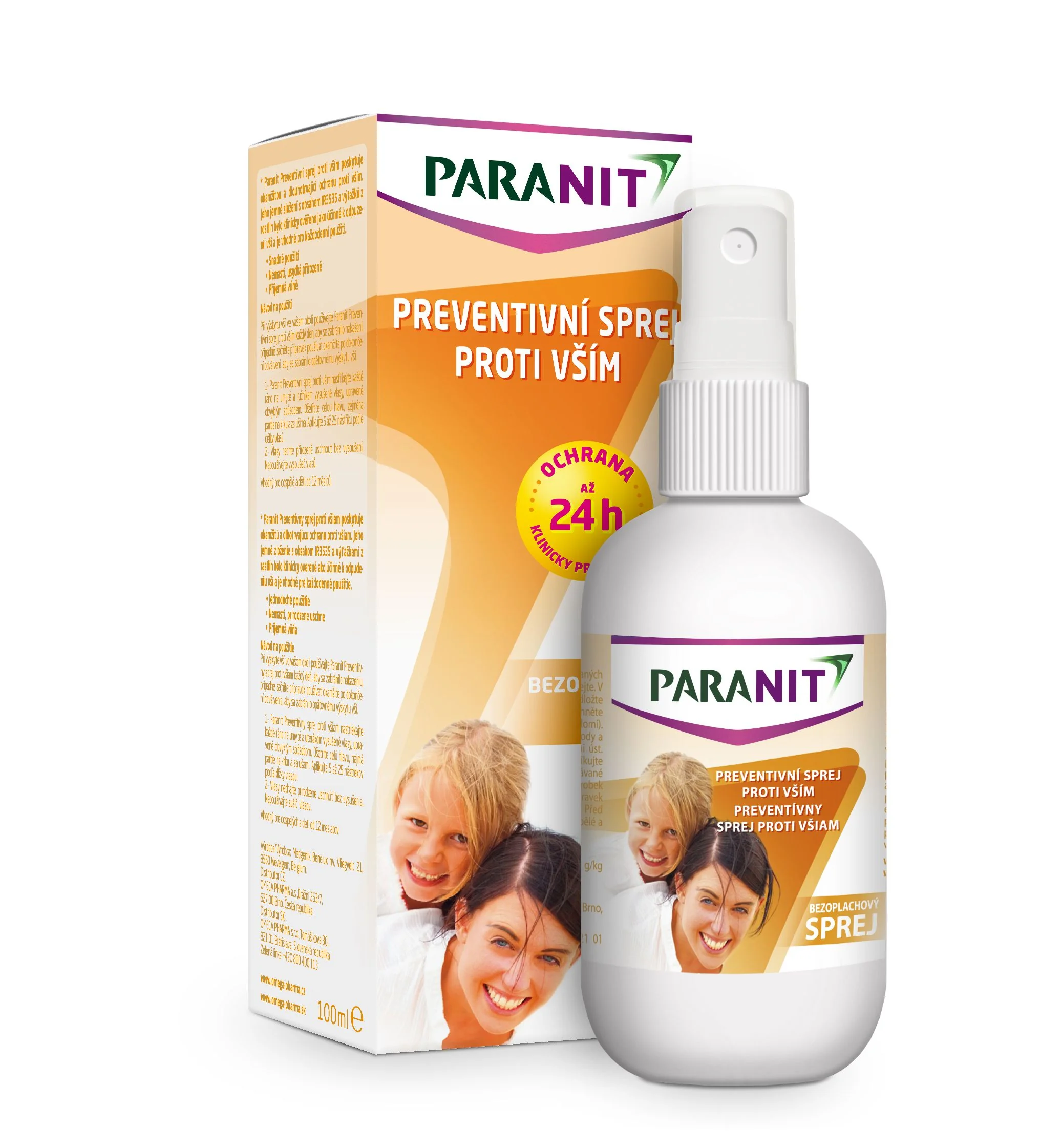 Paranit Preventivní sprej proti vším 100 ml