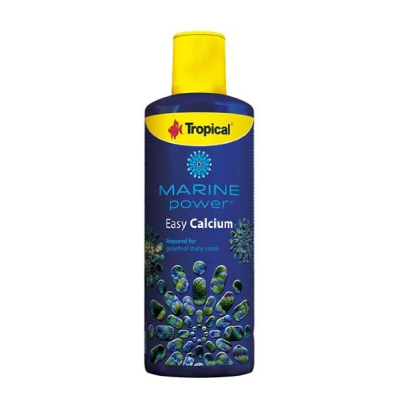 Tropical Easy Calcium 500ml pro zvýšení hladiny vápníku v mořských akváriích