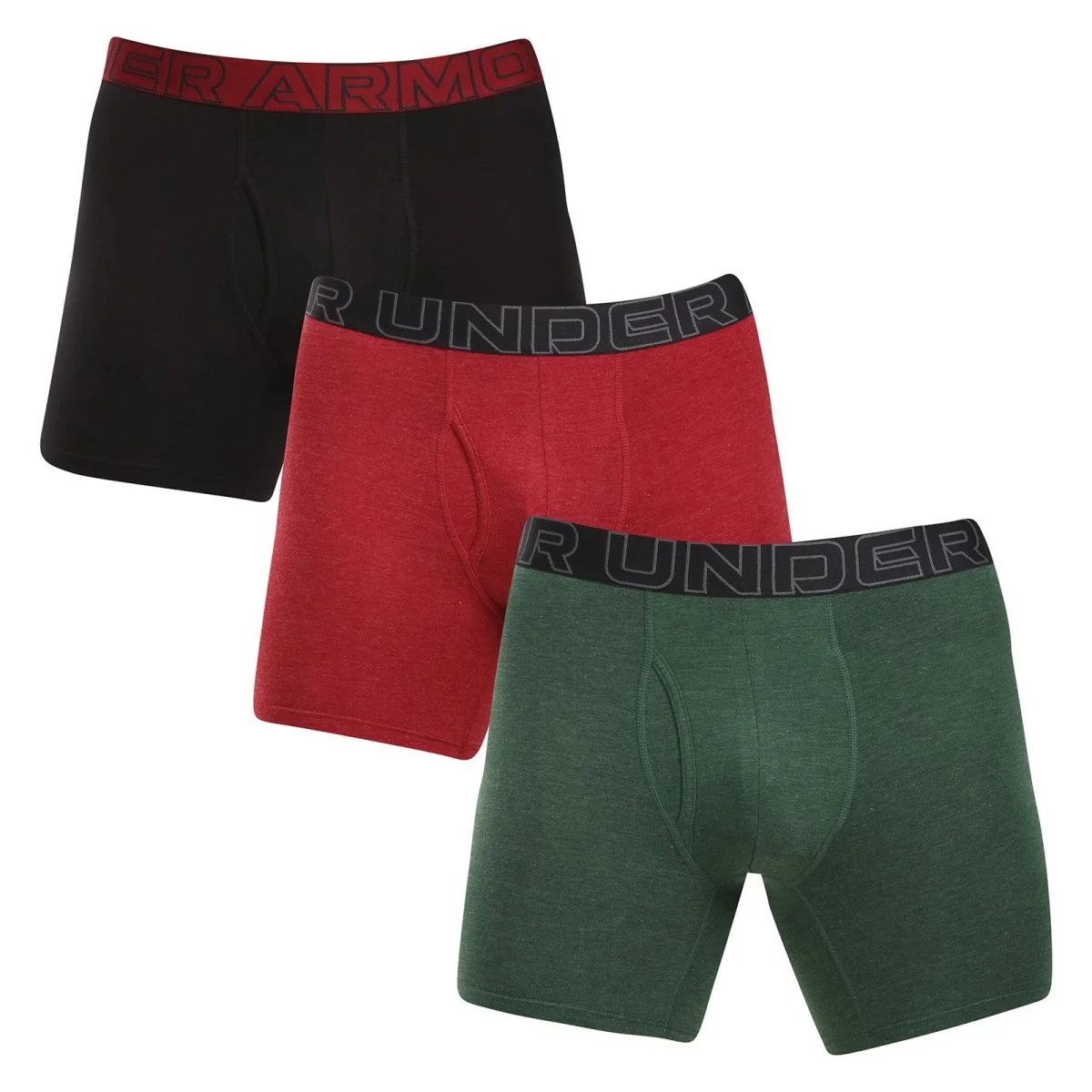 Under Armour 3PACK pánské boxerky vícebarevné (1383889 302) XXL 