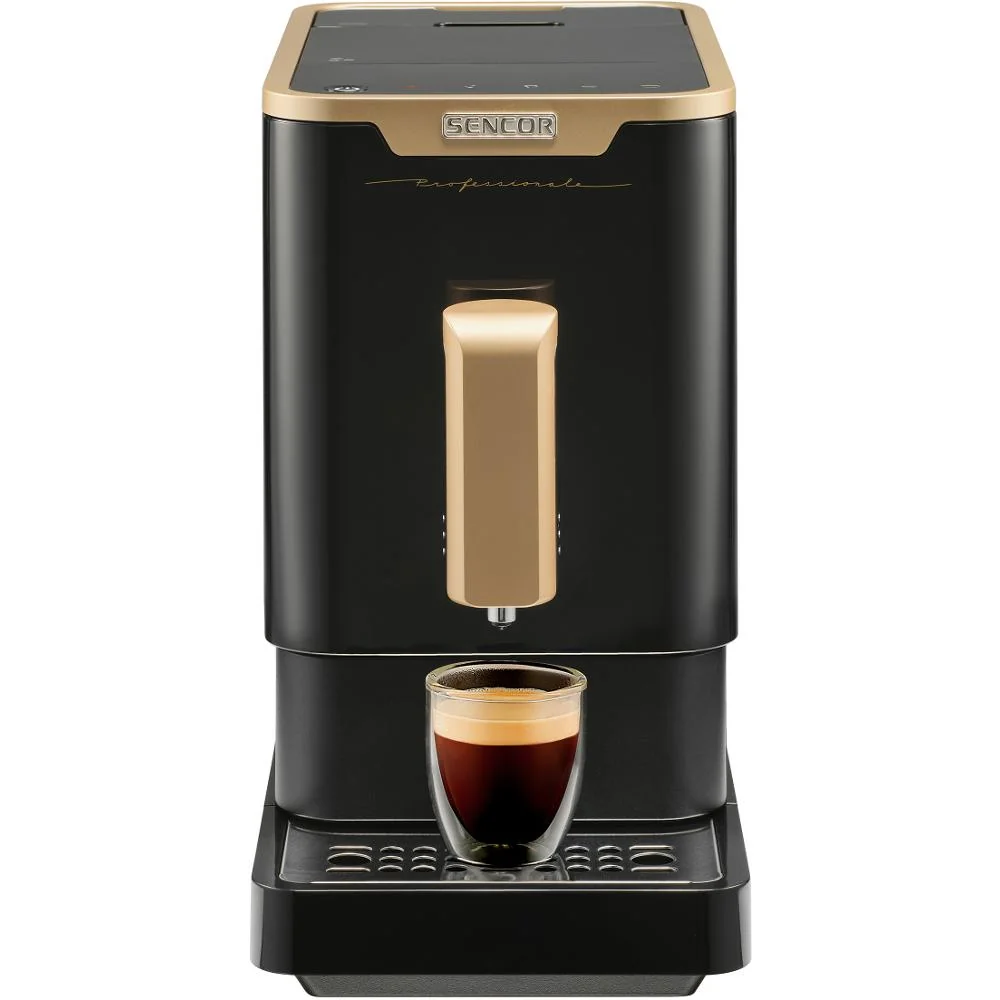 SENCOR SES 7220BK Espresso automatický kávovar černý/zlatý