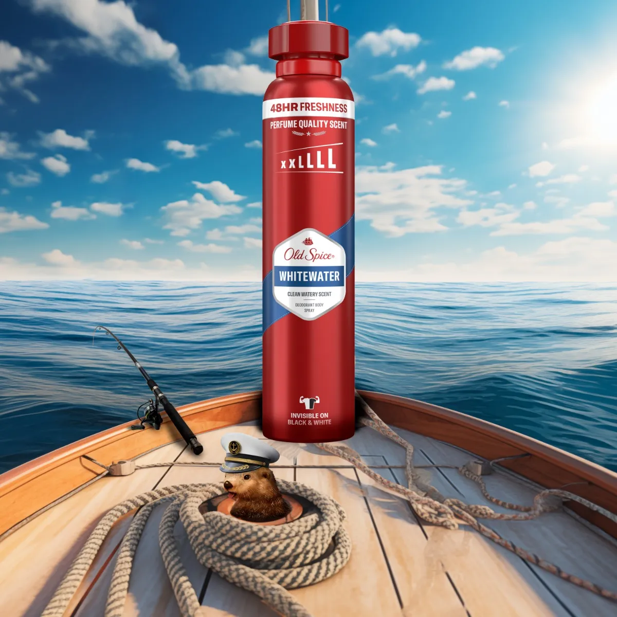 Old Spice Whitewater Pánský deodorant ve spreji XXL 250 ml