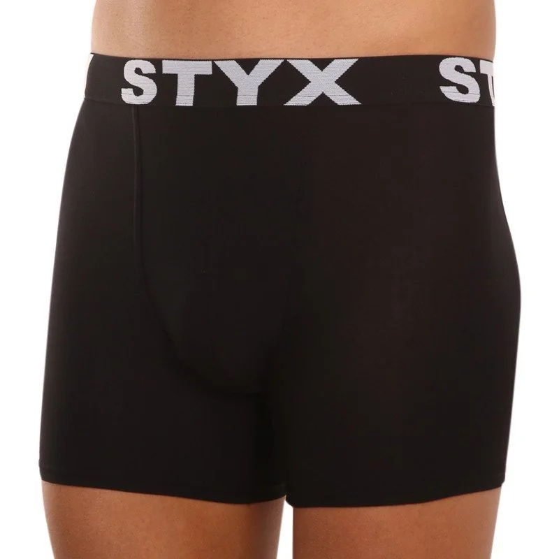 Styx 7PACK pánské boxerky sportovní guma černé (7G960) XL 