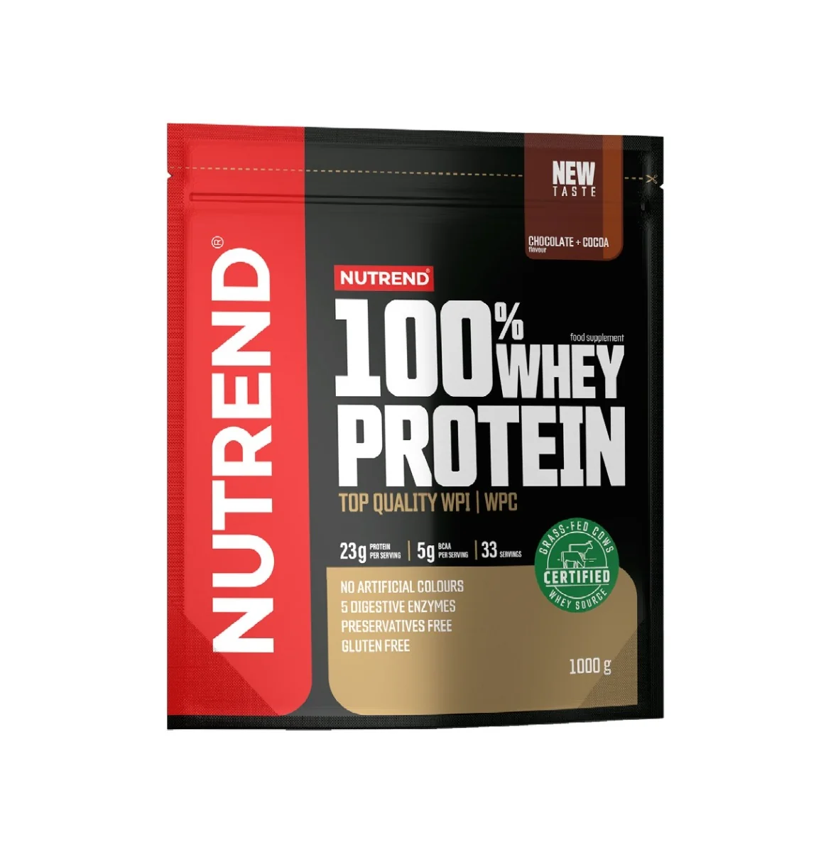 Nutrend 100% Whey Protein čokoláda + kakao 1000 g