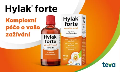 Hylak forte. Komplexní péče o vaše zažívání