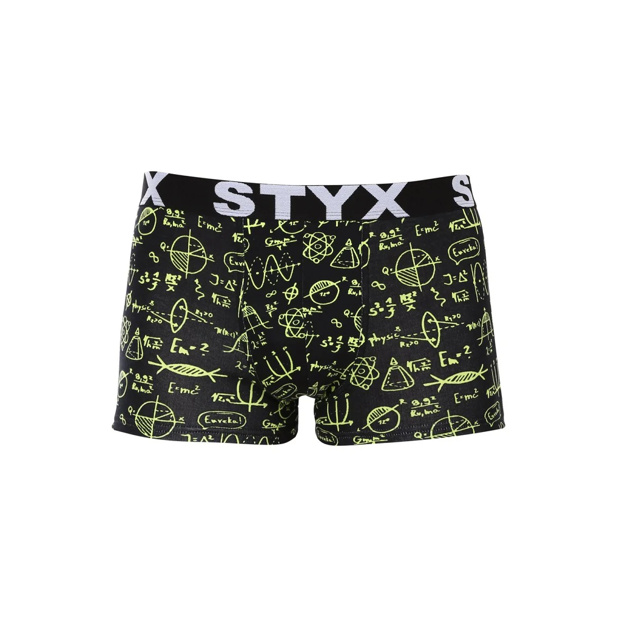 Styx Pánské boxerky art sportovní guma nadrozměr fyzika (R1652) 5XL 