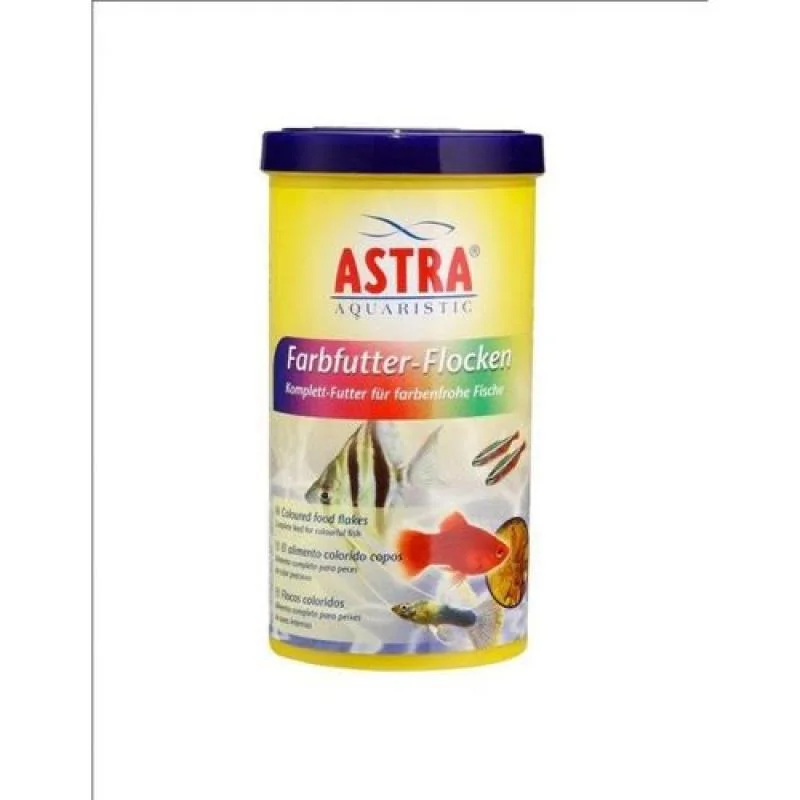 Astra FARBFUTTER FLOCKEN 1.000ml/ 200g vločkové krmivo podporující vybarvení