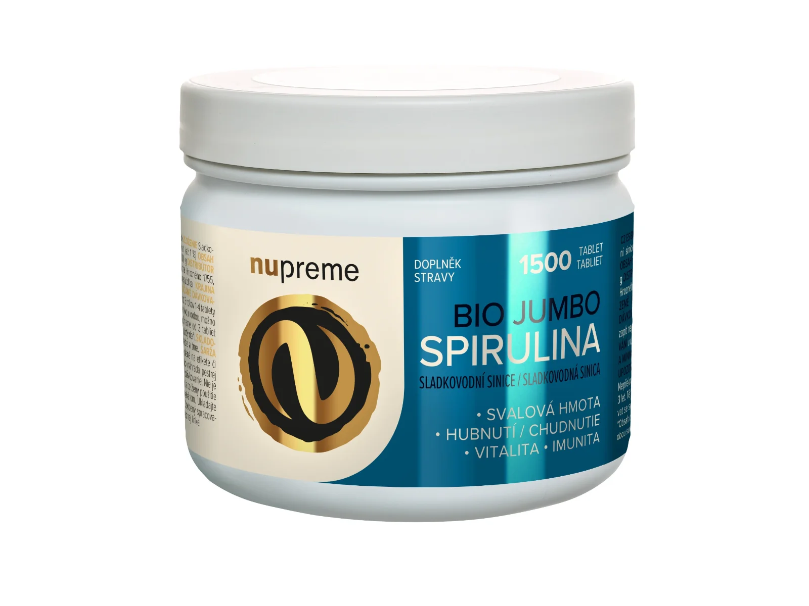 Nupreme BIO Spirulina JUMBO 1500 tablet