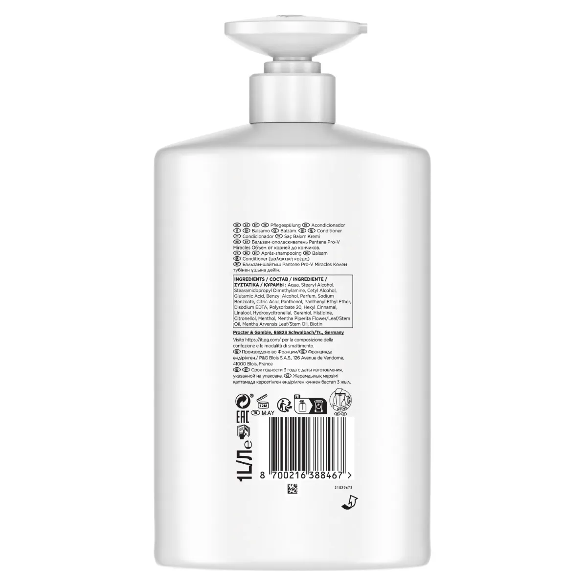 Pantene Pro-V Miracles Lift Volume kondicionér 1000 ml