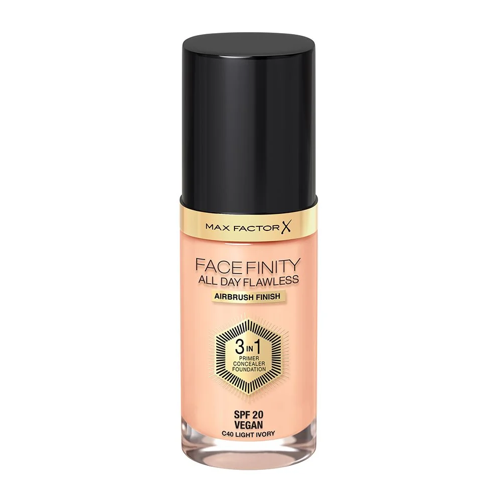 Max Factor Facefinity All Day Flawless 3v1 make-up C40 Light Ivory 30 ml