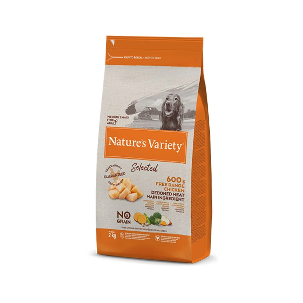 Natures Variety Selected pro střední psy s kuřecím granule 2 kg