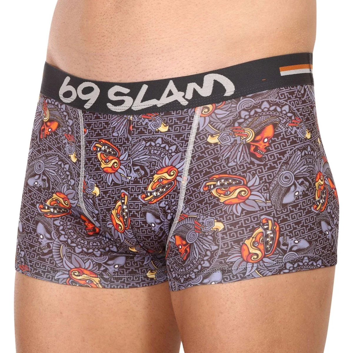 69SLAM Pánské boxerky hip mayan mason (MSYMYN-PO) XL 