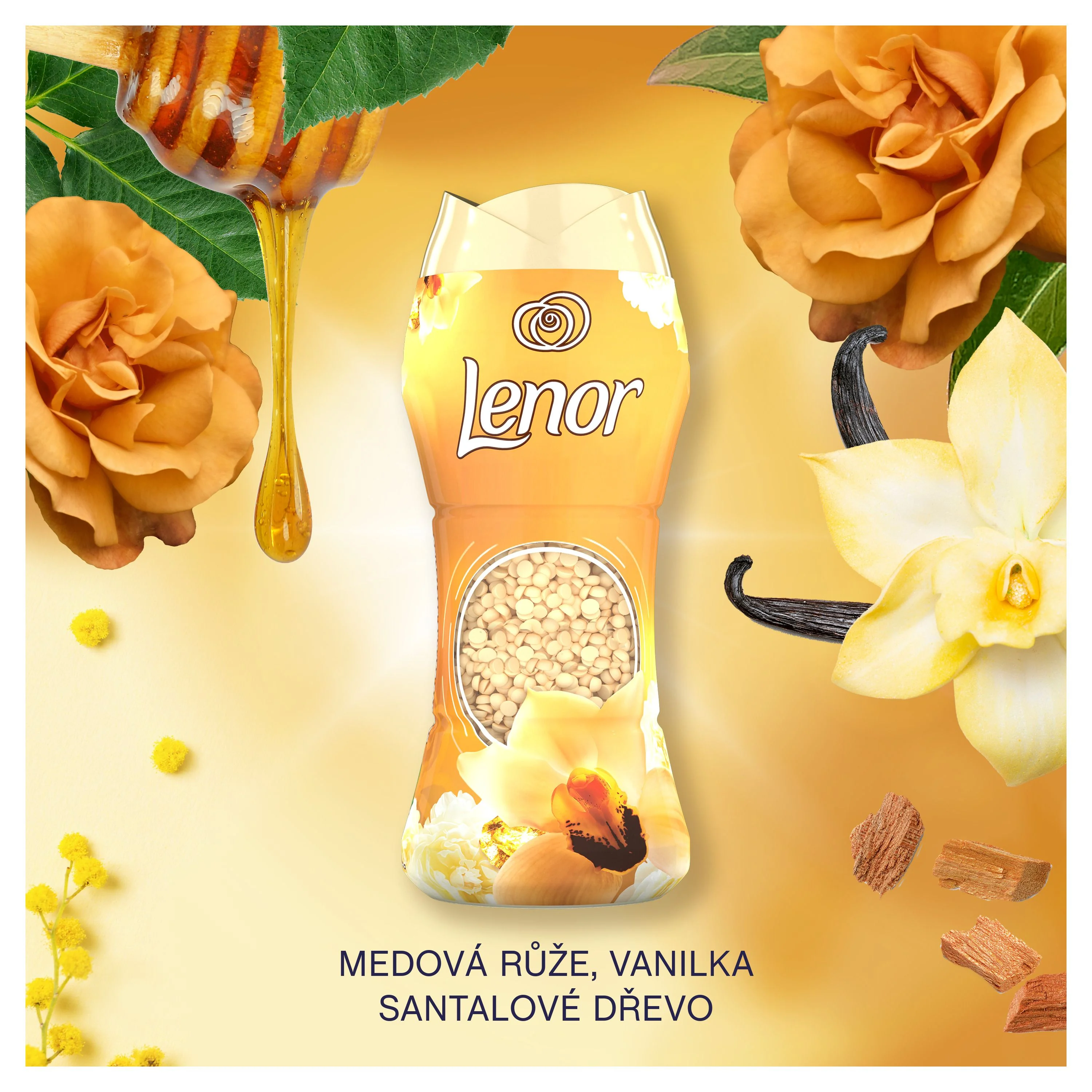 Lenor Vonné perličky Gold Orchid 210 g