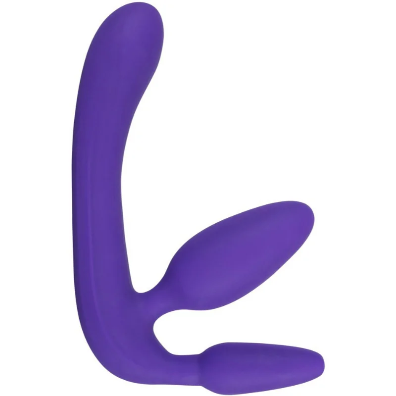 You2Toys Partnerské dildo Strapless Triple Game (20 cm)