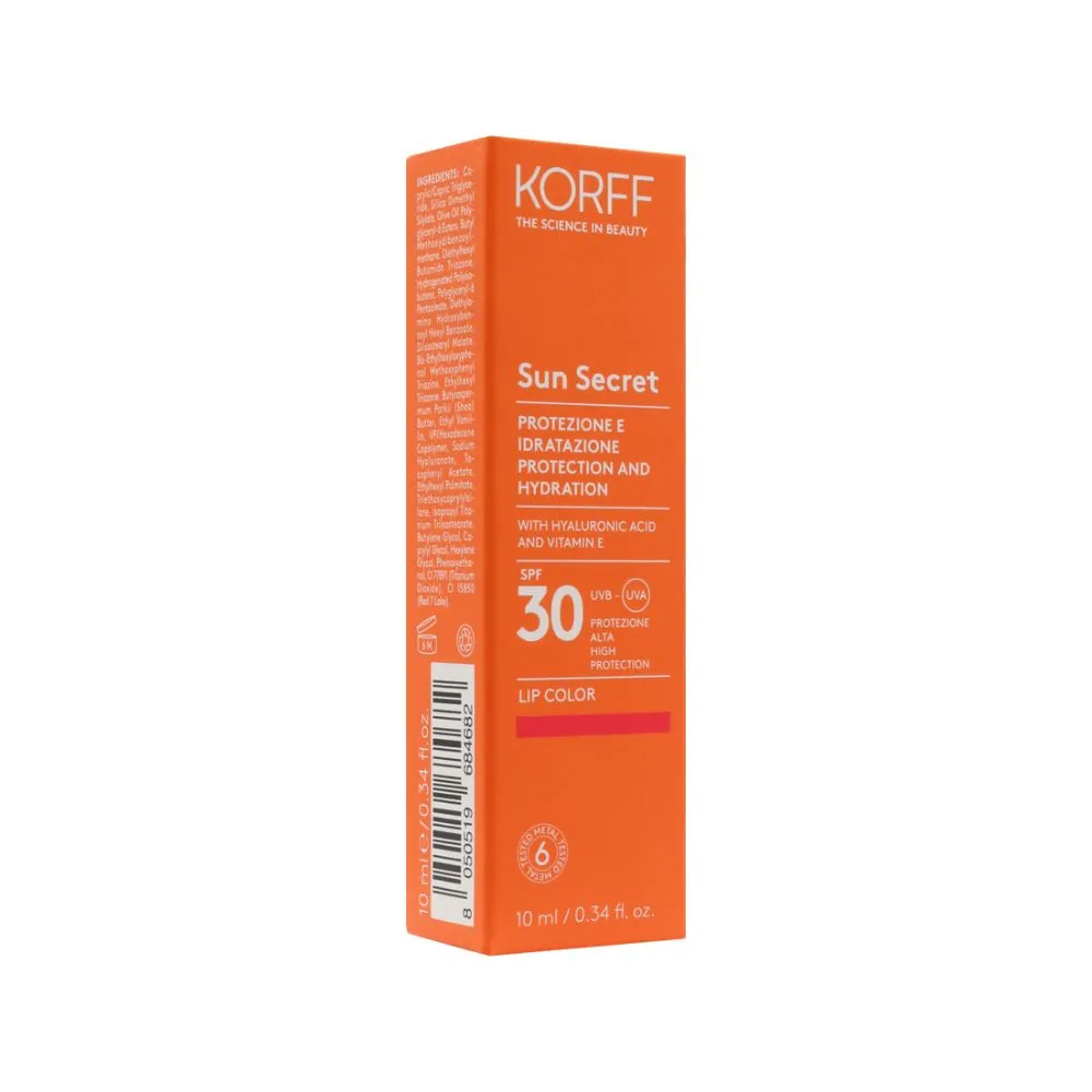 KORFF Sun Secret Lesk na rty SPF30 10 ml