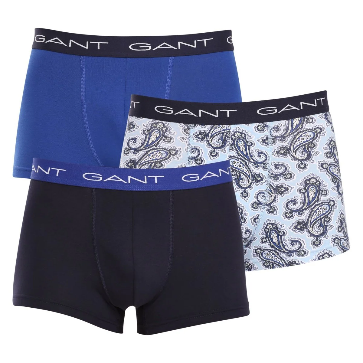 GANT 3PACK pánské boxerky vícebarevné (902333063-468) L 